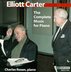 Elliott Carter/Complete Music For Piano@Rosen*charles (Pno)