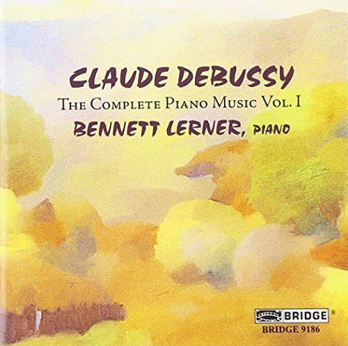 Claude Debussy/Complete Piano Music Vol. 1@Lerner*bennett (Pno)