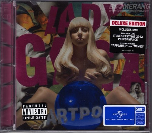 Lady Gaga Artpop Special Edition Import Gbr Incl. DVD 