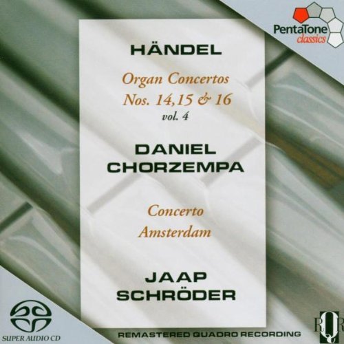 George Frideric Handel/Cons Org 14/15/16-Vol. 4@Sacd/Chorzempa(Org)@Schroder/Con Amsterdam