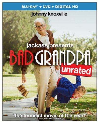 Jackass Presents Bad Grandpa Knoxville Nicoll Harris Blu Ray DVD R 