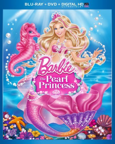 Barbie Pearl Princess Blu Ray DVD Dc Nr 