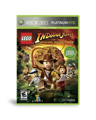 Xbox 360 Lego Indiana Jones The Original Adventures Disney Interactive 
