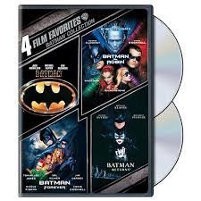 Batman Collection 4 Film Favorites 