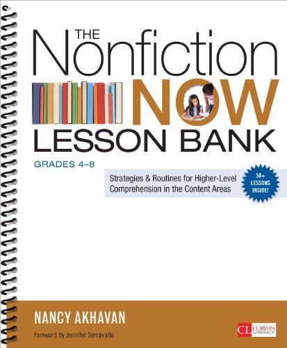 Nancy Akhavan The Nonfiction Now Lesson Bank Grades 4 8 Strategies And Routines For Higher Level Comprehe 