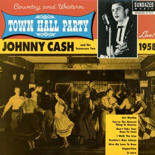 Johnny Cash Live At Town Hall Party 1958! 