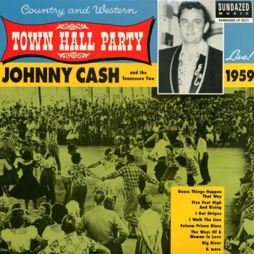 Johnny Cash Live At Town Hall Party 1959! 