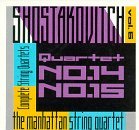 Dmitri Shostakovich/String Quartets Vol. 6@Manhattan Str Qt