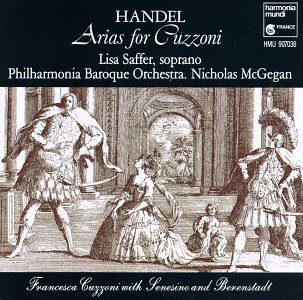 G.F. Handel/Arias For Cuzzoni@Saffer*lisa (Sop)@Mcgegan/Phil Baroque Orch