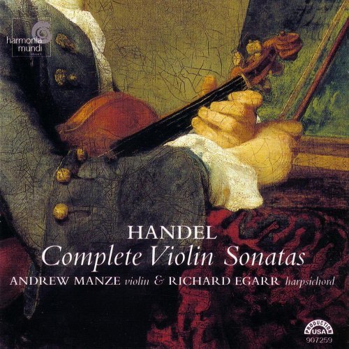 G.F. Handel/Violin Sonatas@Manze (Vn)/Egarr (Hpd)