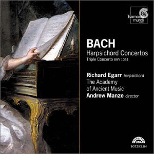 Johann Sebastian Bach/Harpsichord Concerti Triple Co@Egarr*richard (Hpd)@Manze/Aam