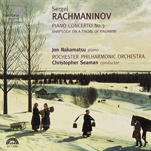 S. Rachmaninoff/Piano Concerto No.3. Rhapsody@Nakamatsu*jon (Pno)@Seaman/Rochester Po