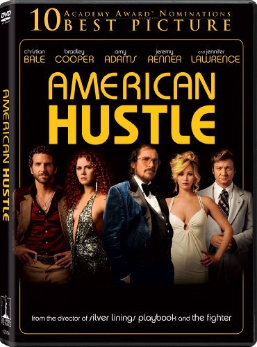 American Hustle Cooper Bale Adams Lawrence DVD Uv R Ws 