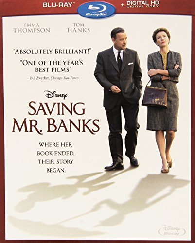 Saving Mr. Banks Hanks Thompson Farrell Giamatt Blu Ray Dc Pg13 Dc 