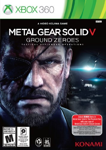 Xbox 360 Metal Gear Solid V Ground Zeroes Konami M 