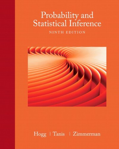 Robert V. Hogg Probability And Statistical Inference 0009 Edition; 