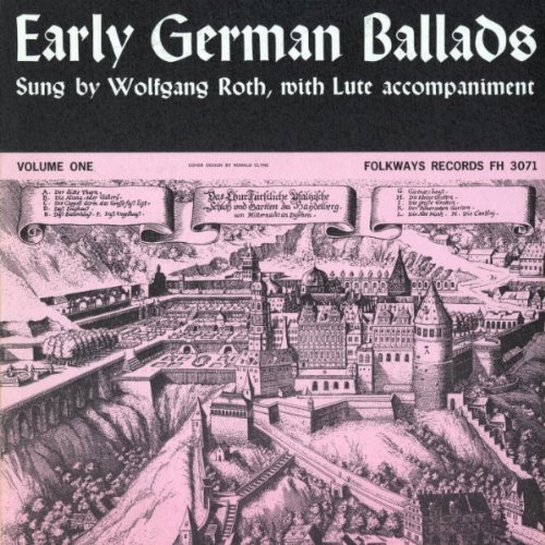 Wolfgang Roth/Vol. 1-Early German Ballads: 1@Cd-R