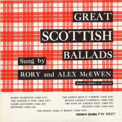 Rory & Alex Mcewen/Great Scottish Ballads@Cd-R