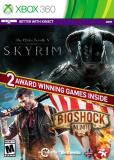 Xbox 360 Elder Scrolls V Skyrim & Bioshock Infinite Bundle 