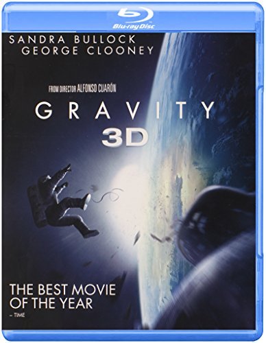 Gravity 3d Bullock Clooney 3d Blu Ray DVD Uv Pg13 Ws 