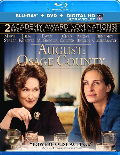 August: Osage County/Streep/Roberts/McGregor@Blu-Ray/Dvd@R