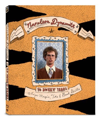 Napoleon Dynamite Heder Gries Ruell 10th Anniversary Edition Blu Ray DVD Pg Ws 