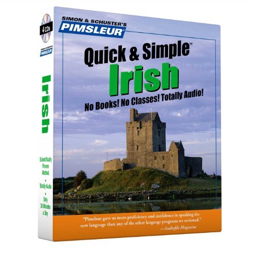 Pimsleur Pimsleur Irish Quick & Simple Course Level 1 Les Learn To Speak And Understand Irish (gaelic) With Abridged 