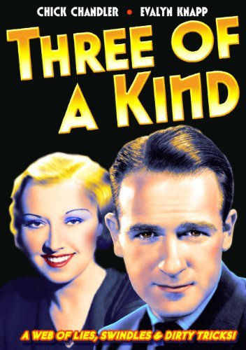 Three Of A Kind (1936)/Chandler/Knapp@Bw@Nr