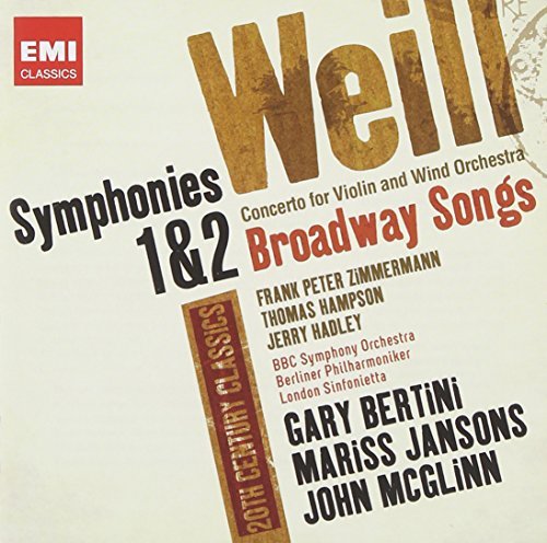 K. Weill/Symphonies 1 & 2@2 Cd