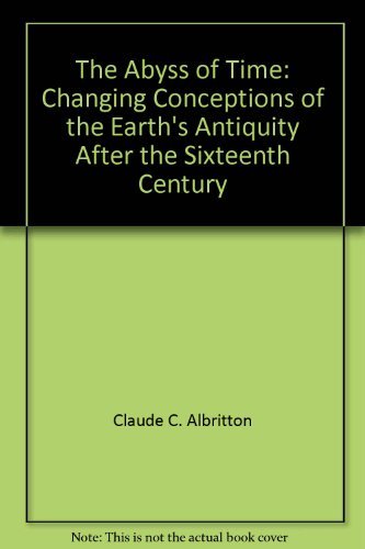 Claude C. Albritton Jr./The Abyss Of Time: Changing Conceptions Of The Ear