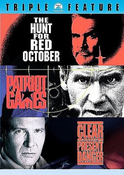 Hunt For Red October/Patriot Games/Clear & Present/Triple Feature