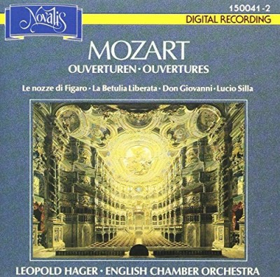 W.A. Mozart/Overtures@Hager/English Co