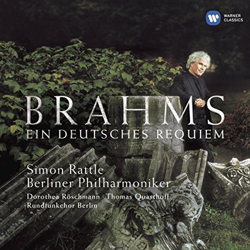 Brahms: Ein Deutsches Requiem/Rattle,Simon@Roschmann (Sop)/Quasthoff (Bar@Rattle/Berlin Po