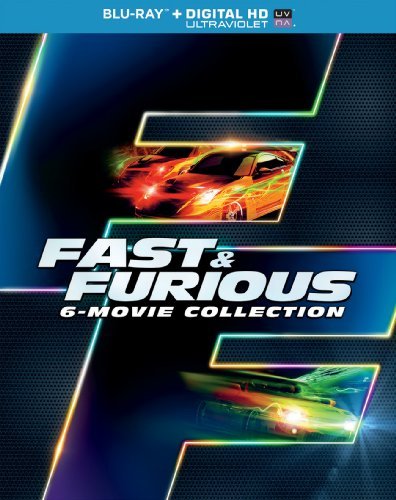 Fast & The Furious/6 Movie Collection@Blu-Ray@Pg13/Ws