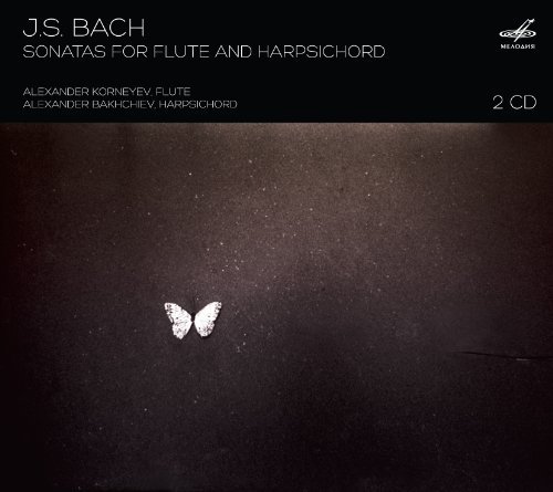 Bach Sonatas For Flute & Harpsichor Korneyev Bakhchiev 