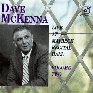 Dave Mckenna/Live At Maybeck Recital Hall