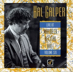 Galper Hal Live At Maybeck Recital Hall 
