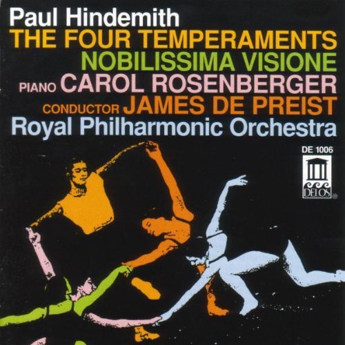 P. Hindemith/Four Temperaments/Nobilissima@Rosenberger*carol (Pno)@Depriest/Royal Po