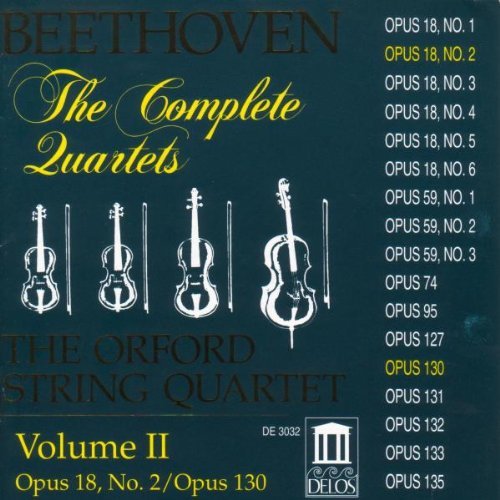 Ludwig Van Beethoven/Vol. 2-Qt Str 2/13@Orford Str Qt