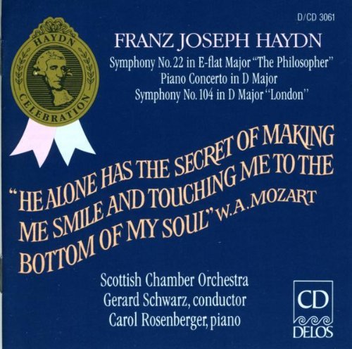 J. Haydn/Sym 22/104/Con Pno@Rosenberger*carol (Pno)@Schwarz/Scottish Co