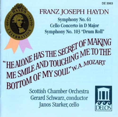 J. Haydn/Sym 61/103/Con Vc 2@Starker*janos (Vc)@Schwarz/Scottish Co