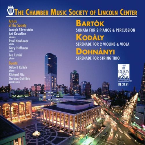 Bartok/Kodaly/Dohnanyi/Son 2 Pnos/Ser 2 Vns@Shifrin/Chbr Music Society Of