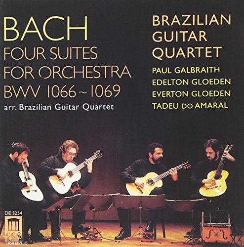 Johann Sebastian Bach Four Suites For Orchestra Bwv Brazilian Gtr Qt 