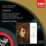 Claudio Arrau Chopin Etudes Op. 10 & Op. 25 Import Eu 