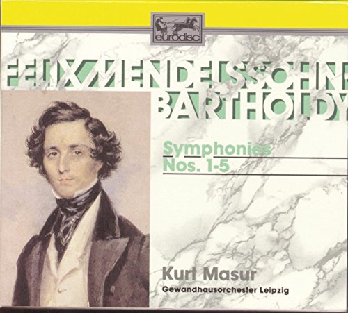 F. Mendelssohn Sym 1 5 Comp Casapletra Stolte Schreir Masur Leipzig Gewandhaus Orch 