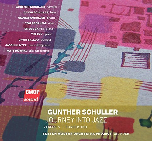 G. Schuller Journey Into Jazz Rose Boston Modern Orch Projec 