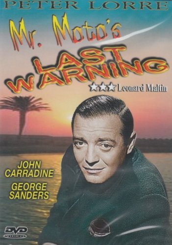 Mr. Moto's Last Warning (1939)/Lorre/Cortez/Field/Carradine/S