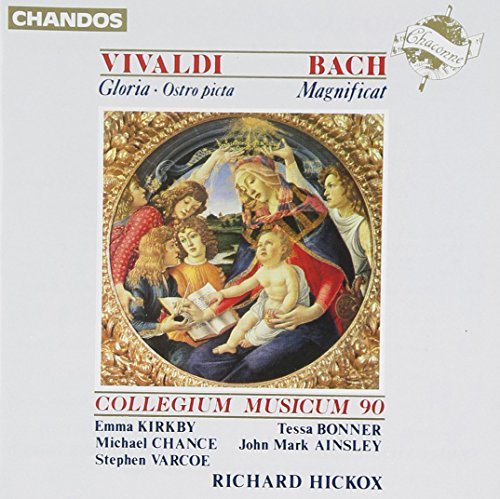 Vivaldi/Bach/Gloria/Magnificat@Kirkby/Chance/Varcoe/Ainsley@Hickox/Collegium Musicum 90