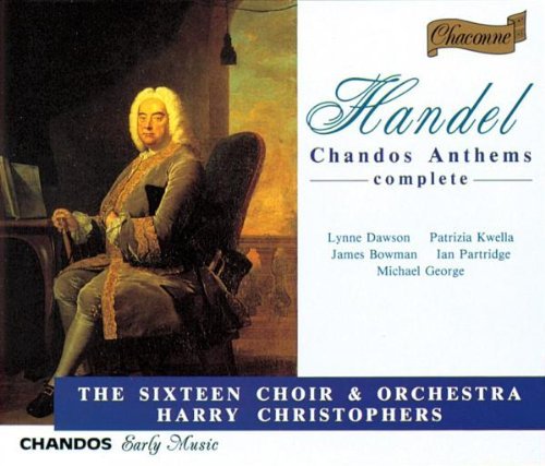George Frideric Handel/Chandos Anthems@Christophers/Sixteen Orch & Ch