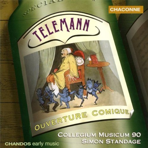 G.P. Telemann/Ov Comique/Con Rcr/Fl/Strs/&@Collegium Musicum 90